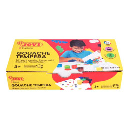PACK 7 BOTES TÉMPERA JOVI...