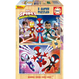 SET 2 PUZZLE EDUCA "SPIDEY...