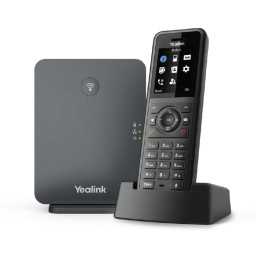 W77P TELÉFONO IP NEGRO TFT